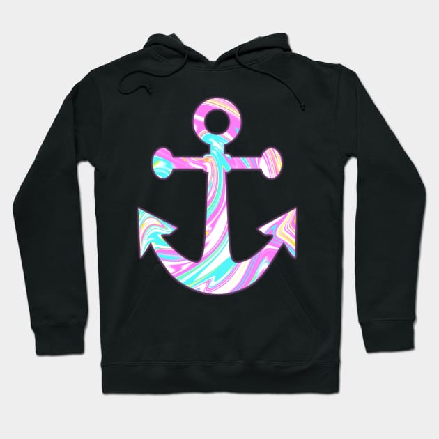 PSYCHEDELIC ANCHOR Hoodie by SquareClub